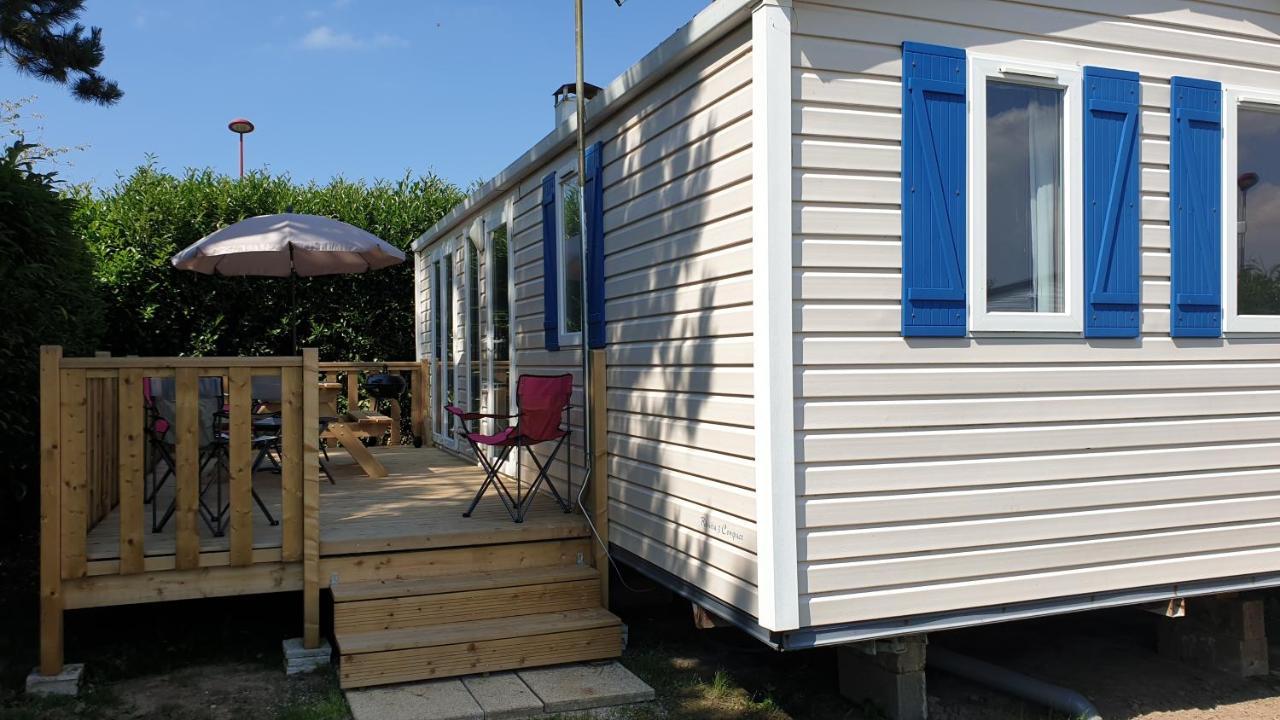 Mobil Home 6-8 Places Parcelle 4 Climatise Biville-sur-Mer Exterior foto