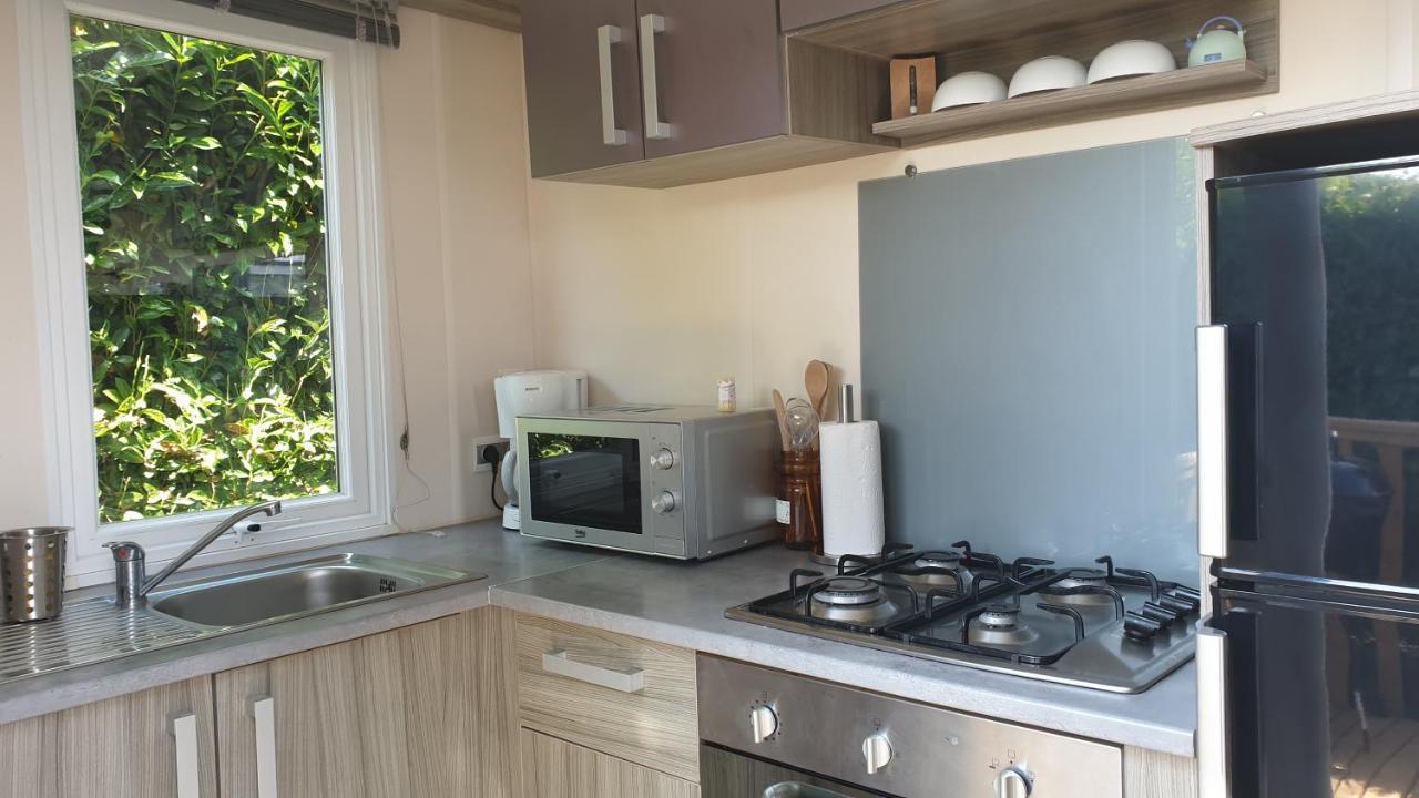 Mobil Home 6-8 Places Parcelle 4 Climatise Biville-sur-Mer Exterior foto